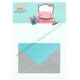 Conjunto de Papel de Carta Vintage Merry Poporin CAZ San-X