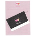 Conjunto de Papel de Carta Antigo (Vintage) Passion Flame