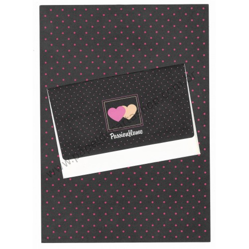 Conjunto de Papel de Carta Antigo (Vintage) Passion Flame