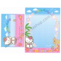 Ano 2003. Conjunto de Papel de Carta Hello Kitty Puerto Rico Sanrio