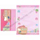 Ano 2003. Conjunto de Papel de Carta Hello Kitty San Francisco CRS Sanrio