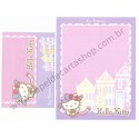 Ano 2003. Conjunto de Papel de Carta Hello Kitty San Francisco CLL Sanrio