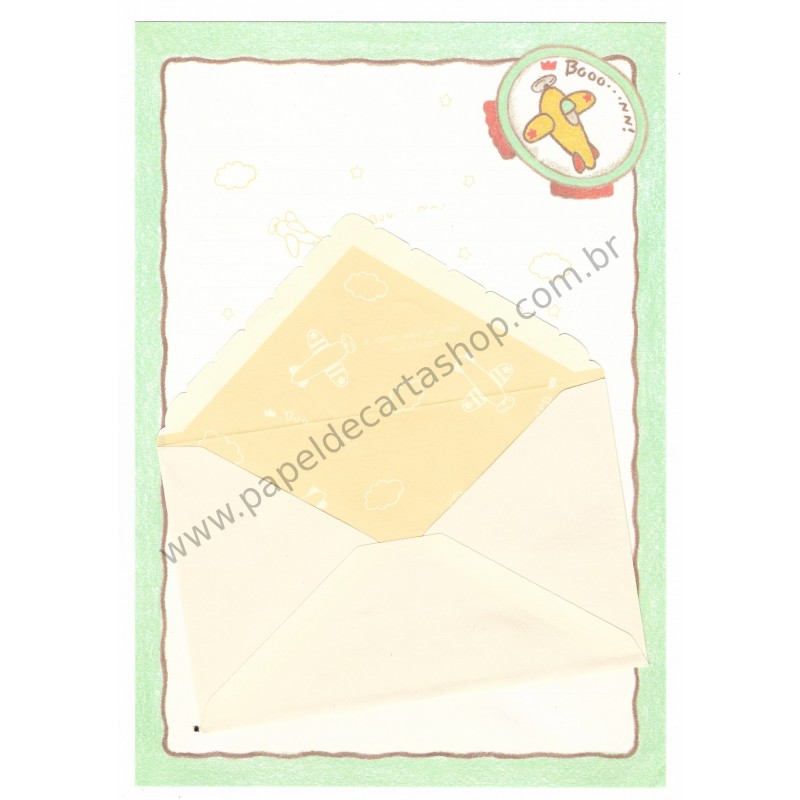 Conjunto de Papel de Carta Antigo (Vintage) Peter Pierce Booo...nn!