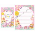 Conjunto de Papel de Carta CUTIE TIME (A) - Q-Lia Japan