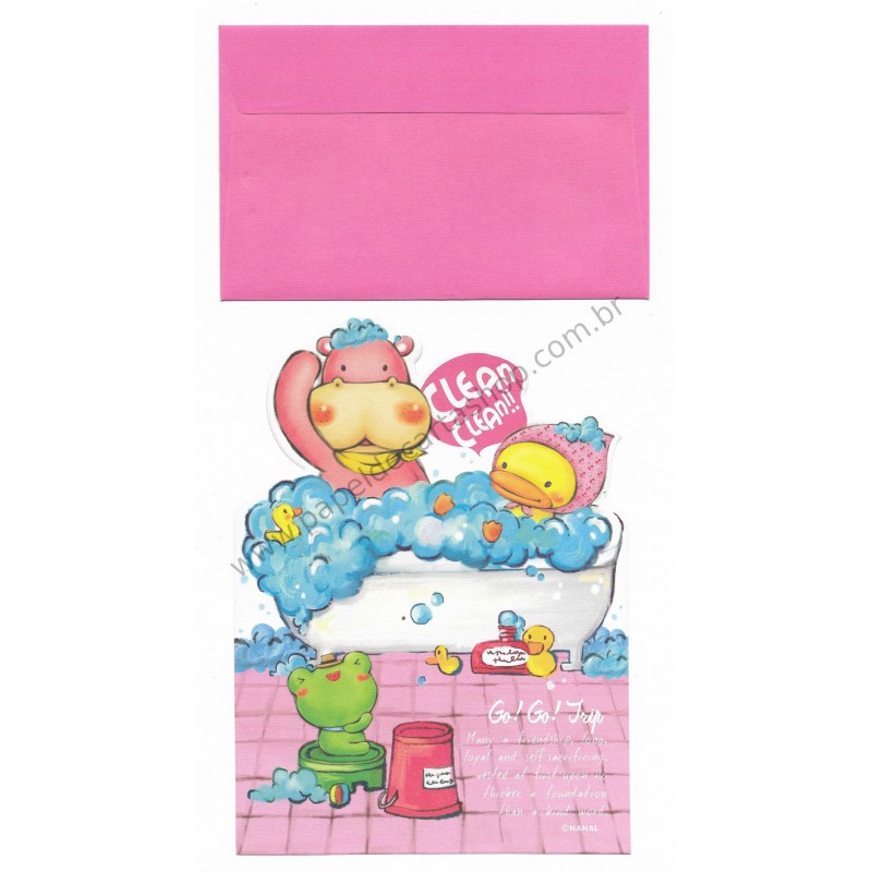 Conjunto de Papel de Carta PCRS - DAISO Japan