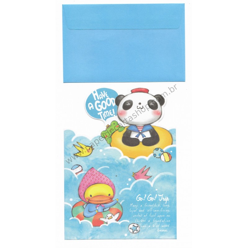 Conjunto de Papel de Carta PCAZ - DAISO Japan