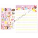 Kit 4 Conjuntos de Papel de Carta Fairy Tale World Kamio Japan