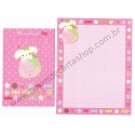 Kit 4 Conjuntos de Papel de Carta Berry Puppy II - SAN-X