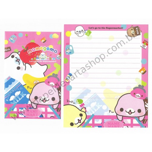 Kit 4 Conjuntos de Papel de Carta Mamemart - SAN-X