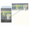 Conjunto de Papel de Carta Importado AMY & TIM 03