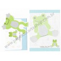 Conjunto de Papel de Carta Importado Pickles The Frog - Nakajima Corporation