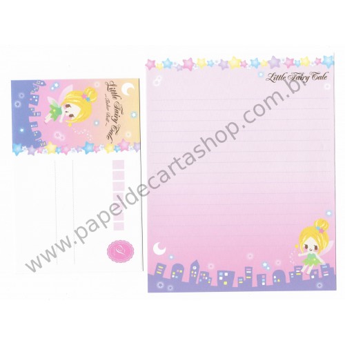 Kit 4 Conjuntos de Papel de Carta Little Fairy Tale - Q-Lia Japan