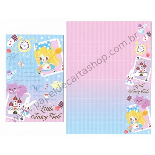 Kit 4 Conjuntos de Papel de Carta Little Fairy Tale - Q-Lia Japan