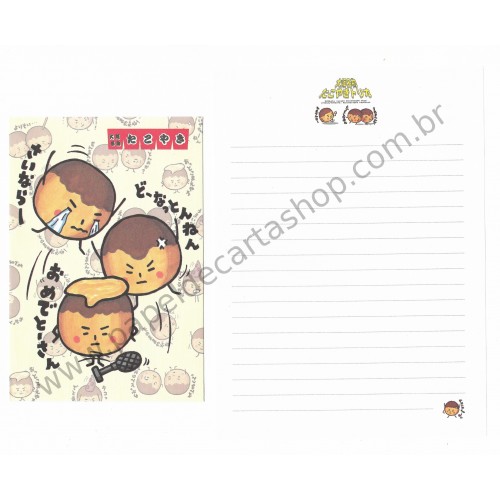 Conjunto de Papel de Carta Importado - Kamio Japan