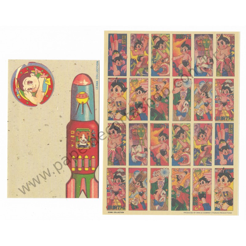 Conjunto de Papel de Carta Importado ASTRO BOY - TEZUKA Japan