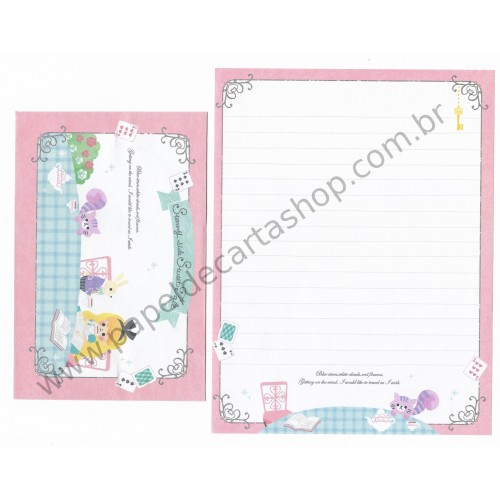 Kit 3 Conjuntos de Papel de Carta Importado Sunny Side Sweet Tale - Q-Lia