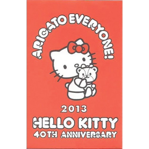 Ano 2013. Coleção Hello Kitty 40th Anniversary - 80 Conjuntos Diferentes Originais Sanrio