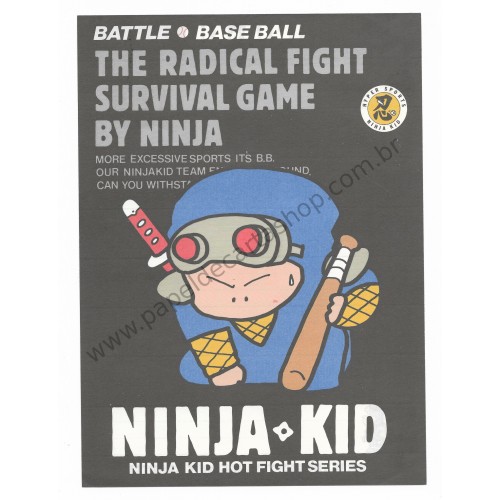 Conjunto de Papel de Carta Antigo (Vintage) Ninja Kid (CBL)