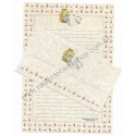 Conjunto de Papel de Carta Antigo (Vintage) Grandmother Remembers 1985