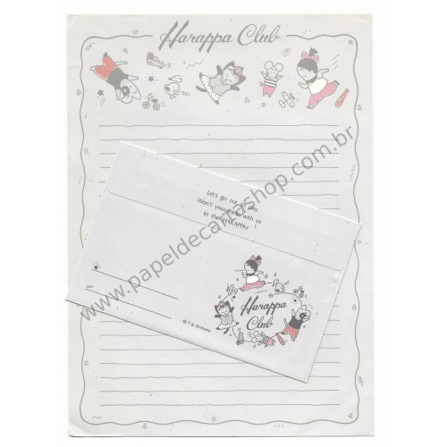 Conjunto de Papel de Carta Antigo (Vintage) Harappa Club G2 - Japan
