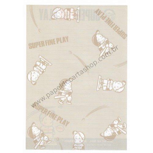 Conjunto de Papel de Carta Antigo (Vintage) Super Fine Play - YUKARI