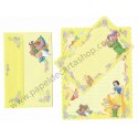 Conjunto de Papel de Carta VINTAGE DISNEY - Snow White 3