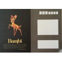 Postcard Antigo Vintage Disney Bambi (BL) - Sun Star