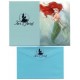 Coleção 3 NOTECARDS CARTÕES Disney Art of ARIEL 