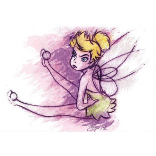 Coleção 5 NOTECARDS CARTÕES Disney Tinker Bell 