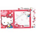 Ano 2013. Conjunto de Papel de Carta Hello Kitty Dupla Sanrio Japan