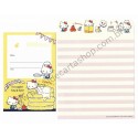 Ano 2016. Kit 2 Conjuntos de Papel de Carta Hello Kitty Sanrio Japan