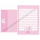 Ano 2008. Conjunto de Papel de Carta Hello Kitty Ribbon CRS Sanrio