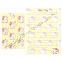 Ano 2007. Conjunto de Papel de Carta Hello Kitty KT CAM Sanrio