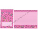 Ano 2009. Conjunto de Papel de Carta Hello Kitty Pink Sanrio