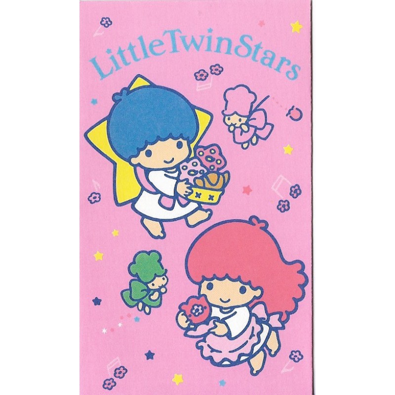 Ano 1988. Mini-Envelope Little Twin Stars Vintage Sanrio
