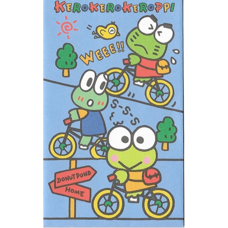 Ano 1998. Mini-Envelope KEROPPI Sanrio