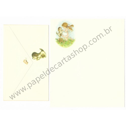 Conjunto de Papel de Carta Importado M&D - Hallmark