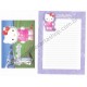 Ano 2002. Conjunto de Papel de Carta Hello Kitty Sport Golf Sanrio