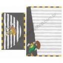 Conjunto de Papel de Carta ANTIGO Personagens Disney GOOFY Movie