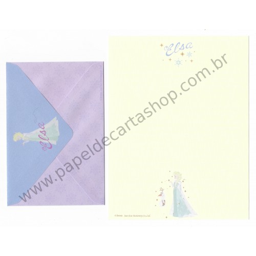 Conjunto de Papel de Carta Disney Elsa CLL Sun-Star