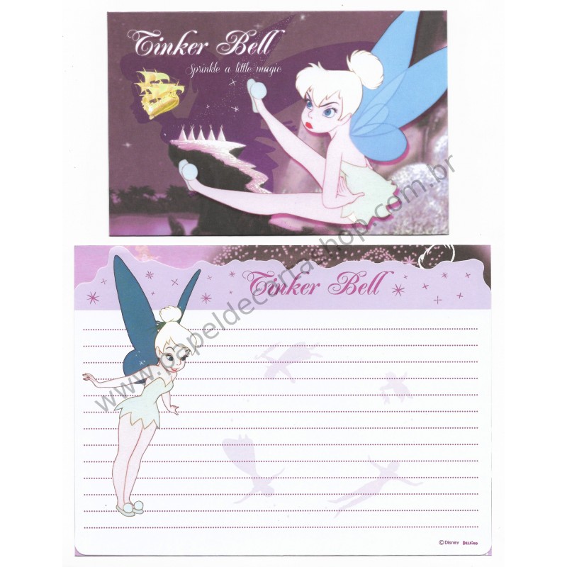 Conjunto de Papel de Carta Disney Tinker Bell Delfino