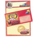 Conjunto de Papel de Carta Antigo Vintage Disney Pixar Cars (AM) - Creative Words