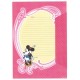 Conjunto de Papel de Carta Minnie Mouse CRS Disney