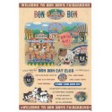 Conjunto de Papel de Carta Antigo (Vintage) Bon Bon Cat Bon's Fairground