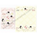 Conjunto de Papel de Carta Importado Kutusita Nyanko Herb Teas - San-X Japan