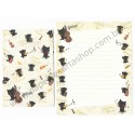 Conjunto de Papel de Carta Importado Kutusita Nyanko Festival2 - San-X Japan