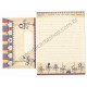 Conjunto de Papel de Carta Importado Sentimental Circus - San-X Japan