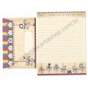 Conjunto de Papel de Carta Importado Sentimental Circus - San-X Japan