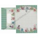 Conjunto de Papel de Carta Importado Sentimental Circus CVD - San-X Japan