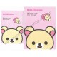 Kit 4 Conjuntos de Papel de Carta Rilakkuma Be Honest With Your Feelings - San-X